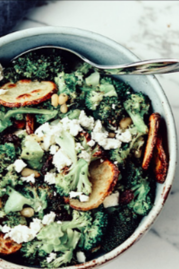 broccoli and potato salad